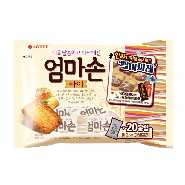 롯데웰푸드 롯데웰푸드 엄마손파이 롯데제과 엄마손파이 254g