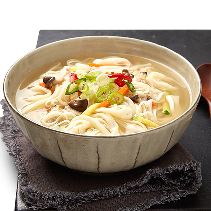 진하고 손맛 멸치 칼국수 110g 1인분 스프포함 5분요리