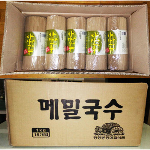 봉 원 메밀 국수-1박스 1 0kg x15개 막국수 업소용