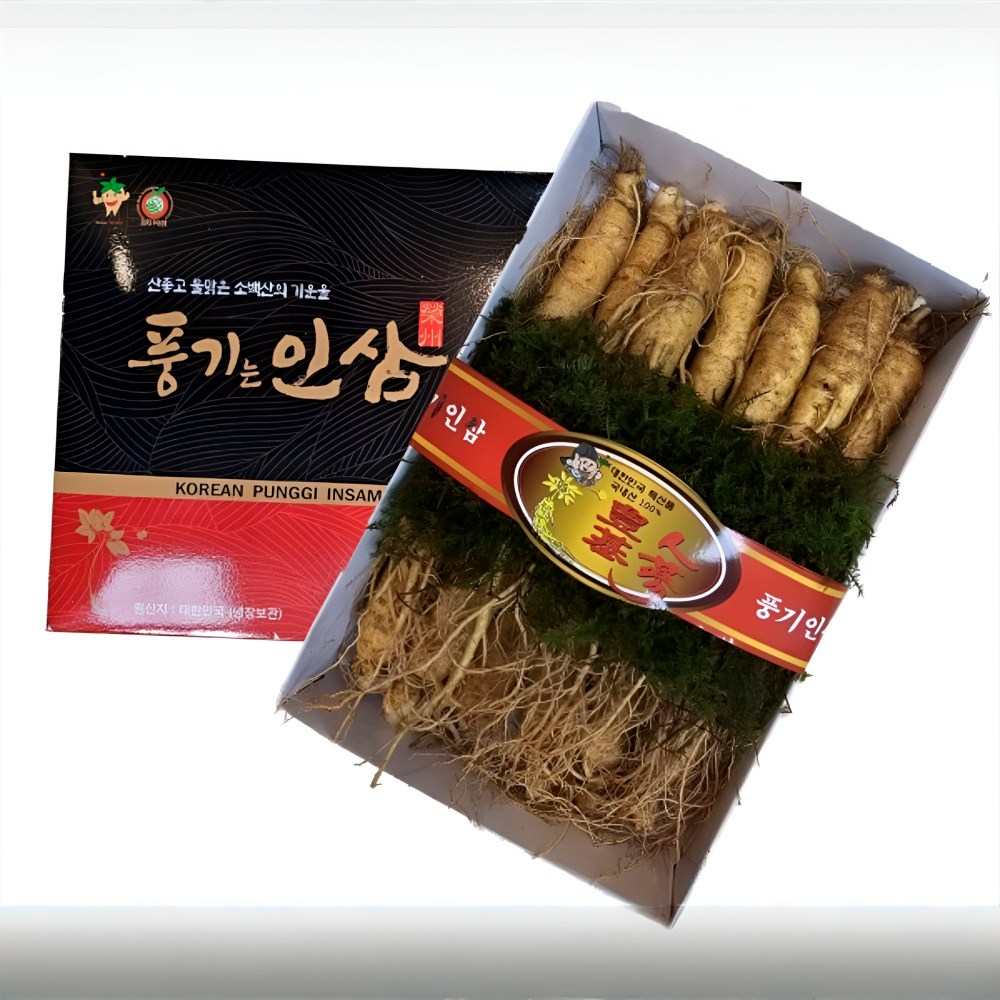 풍기 인삼 수삼 원수삼 실속형 선물세트1호 750g 13 14뿌리 1세트