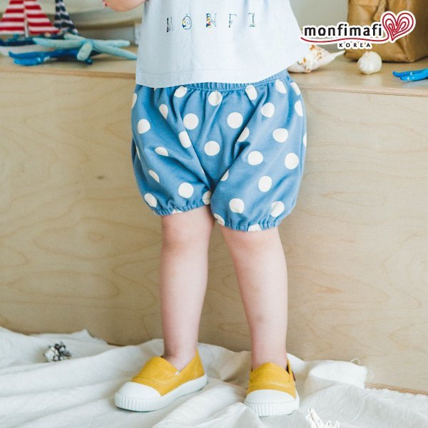 몽피마피 몽피마피 캠핑 호박 반바지 아동복 아이옷 바지 19B02