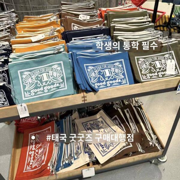 현물 태국 굿굿즈 잔돈 이어폰 수납 대행 파우치