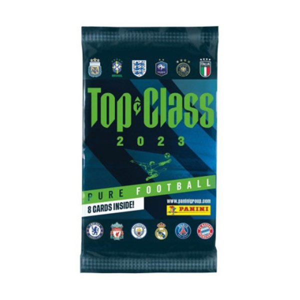 파니니 축구카드 탑클래스 TOP CLASS 2023 부스터 팩 1팩 카드 8장