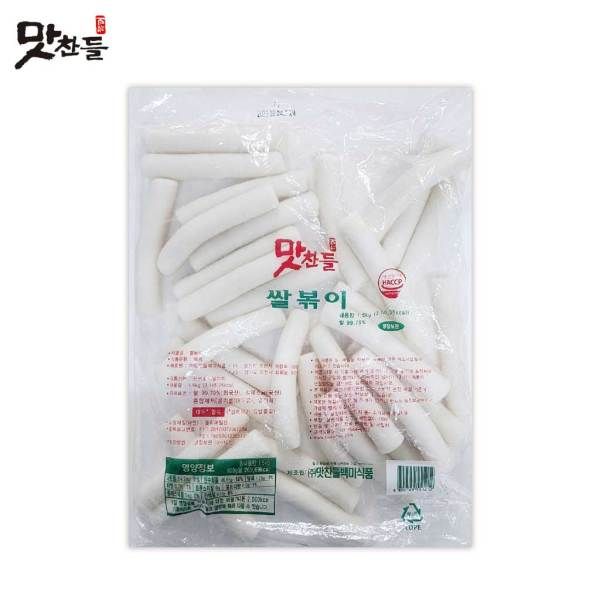 맛찬들 백미식품 일일생산 쌀가래떡 1 5kg 14x3