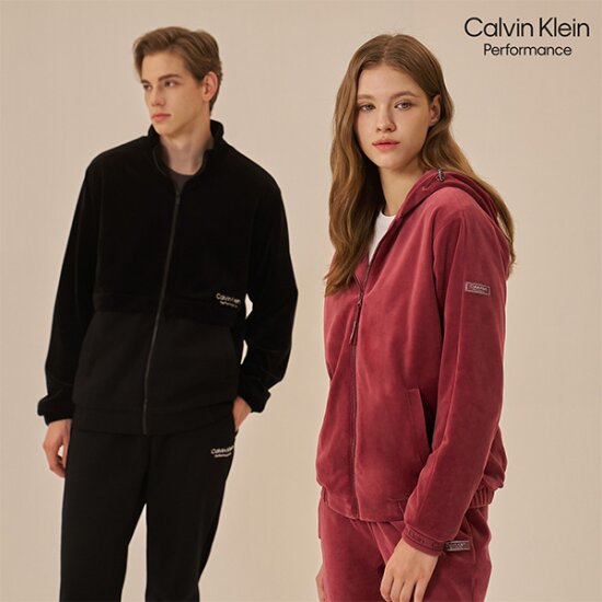 Calvin Klein Performance 캘빈클라인퍼포먼스 캘빈클라인 퍼포먼스 벨루아 트레이닝 집업 남녀 5컬러 574001 090 여브릭 BRICK... 