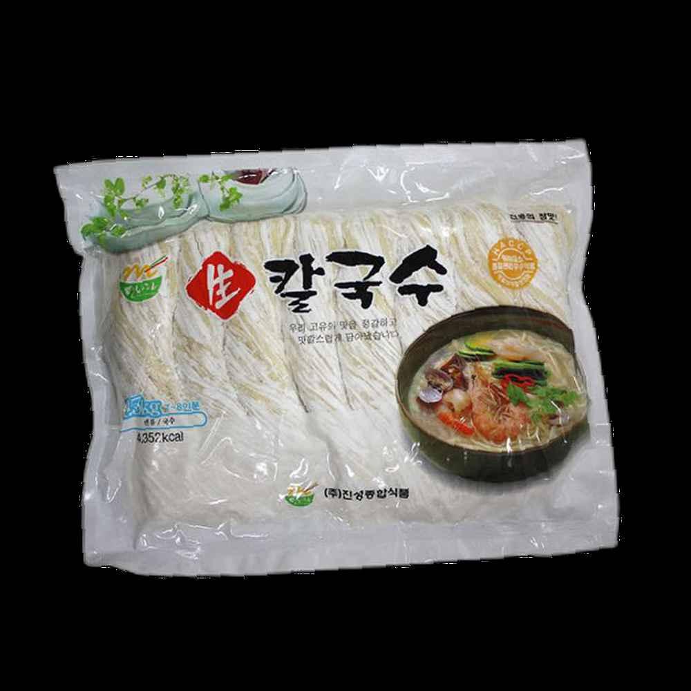 진성식품 면나라 국수 1 4KG 바지락국수 1개