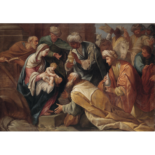 Anonymous - Adoration of the Magi 종교 성화 종교 예수님 성화 그림 캔버스 액자