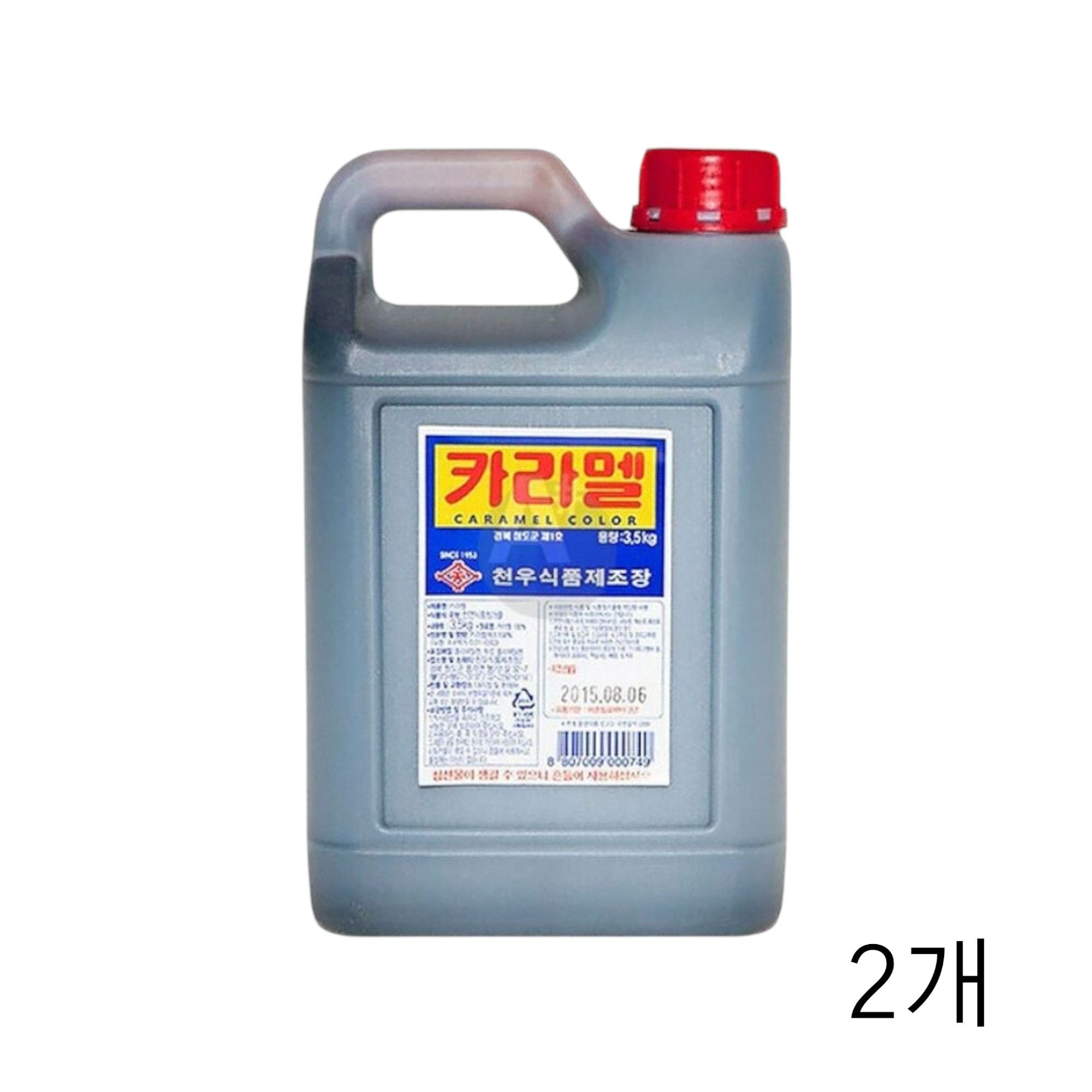천우식품 카라멜소스 3 5kg X 2개 대용량 카페시럽