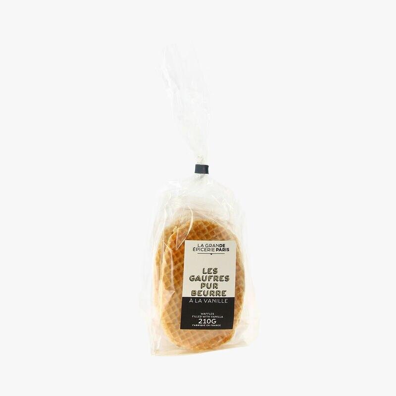 La Grande Epicerie de Paris 라 그랑드 에피스리 드 파리스 퓨어 버터 와플 필드 바닐라 210g 4팩