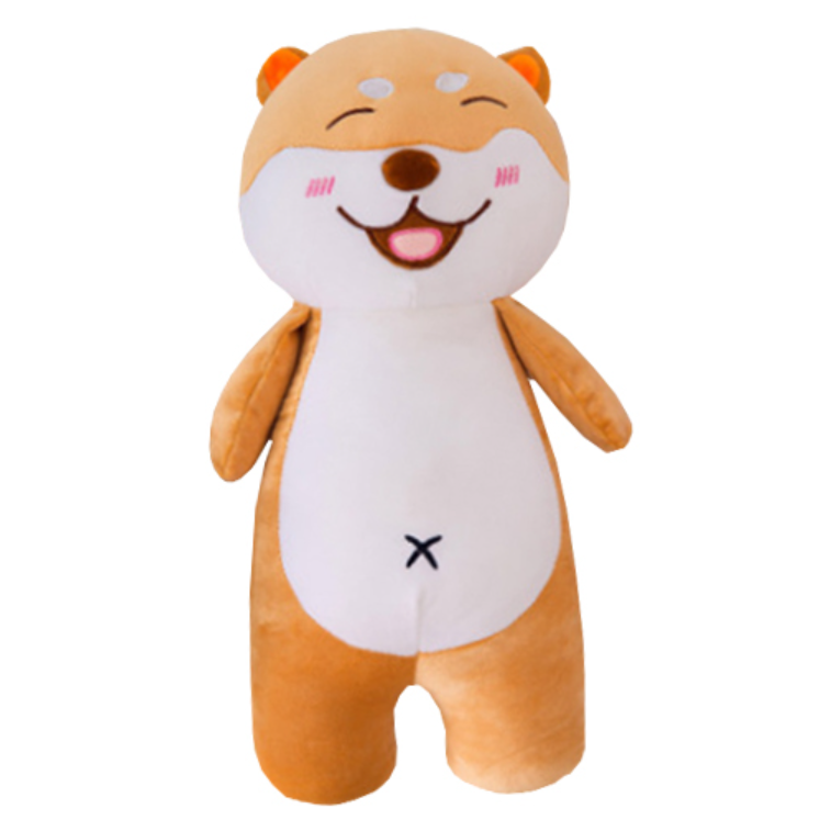 홍대선희샵 802미소 시바견 인형쿠션 단색 1개