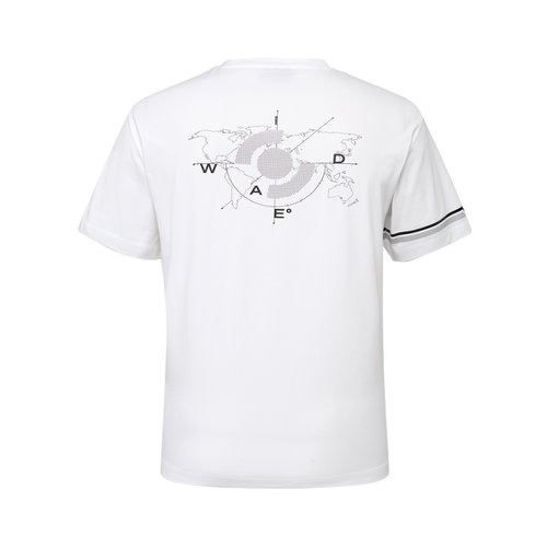 와이드앵글 TO 그래픽 라운드 티셔츠 WMM25294W1
