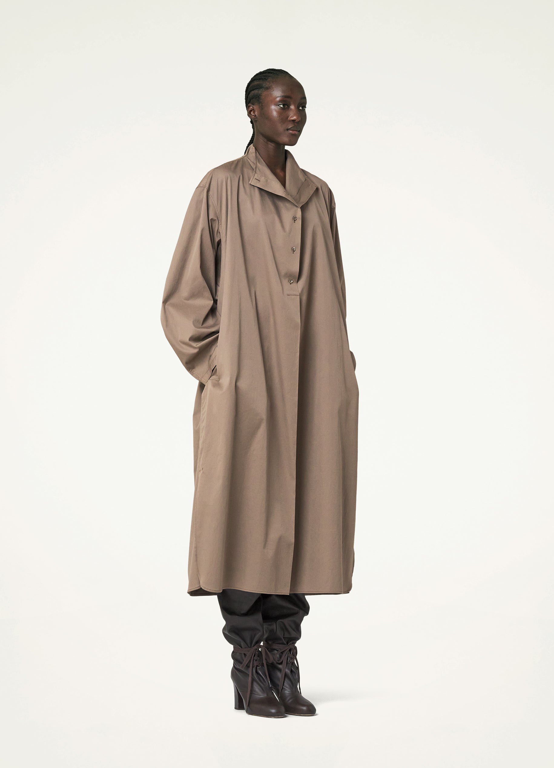 르메르 하우스 드레스 Squirrel HOUSSE DRESS SQUIRREL WOMEN FALL WINTER DR1040 LF824