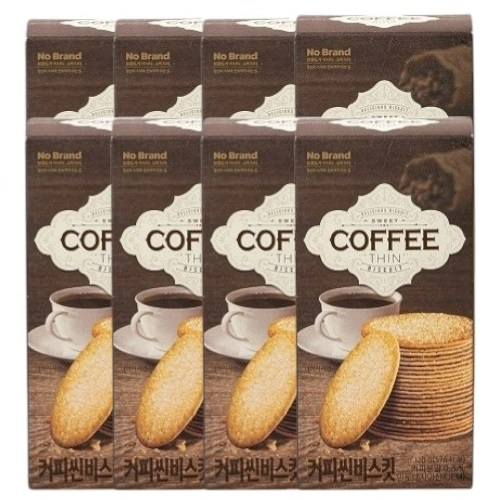 노브랜드 노브랜드 커피씬비스킷 120g 8개