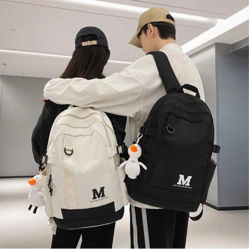 홈앤힐링 노트북 고등학생 캐주얼 남자 백팩 여행 직장인 보조 책가방 가방 커플 데일리