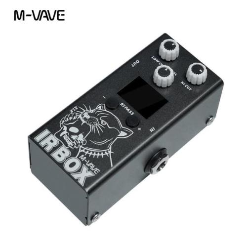 M-vave IR 박스 페달 32 프리셋 비트 캡 임펄스 응답 스피커 시뮬레이션 베이스 효과
