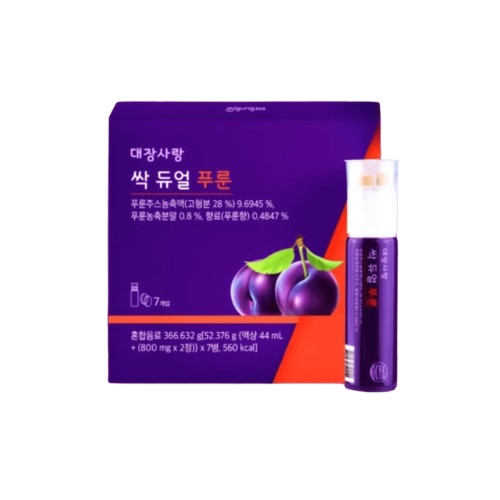 미궁365 싹 듀얼 푸룬 (액상 44ml + 정제 800mg x 2정) x 7개입