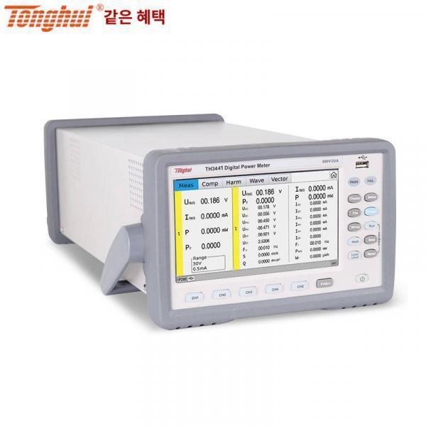 동혜디지털출력계 고조파분석 전기파라미터 측정기 전력측정기 TH3441 TH3431