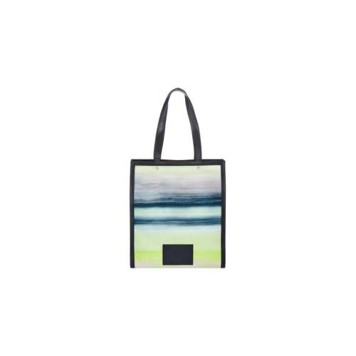 폴스미스 PAUL SMITH 엠보 로고 패치 스트라이프 토트백