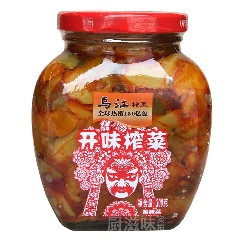 신중국식품 우강 카이웨이차이 짜차이 하반채 300g 1개