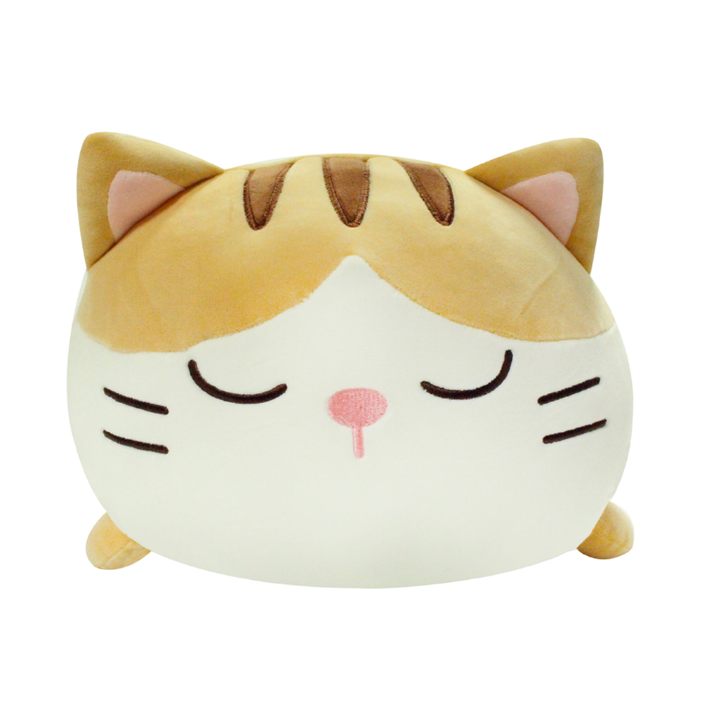 모찌타운 메세 모찌모찌 고양이 쿠션 인형 베르 혼합색상 1개