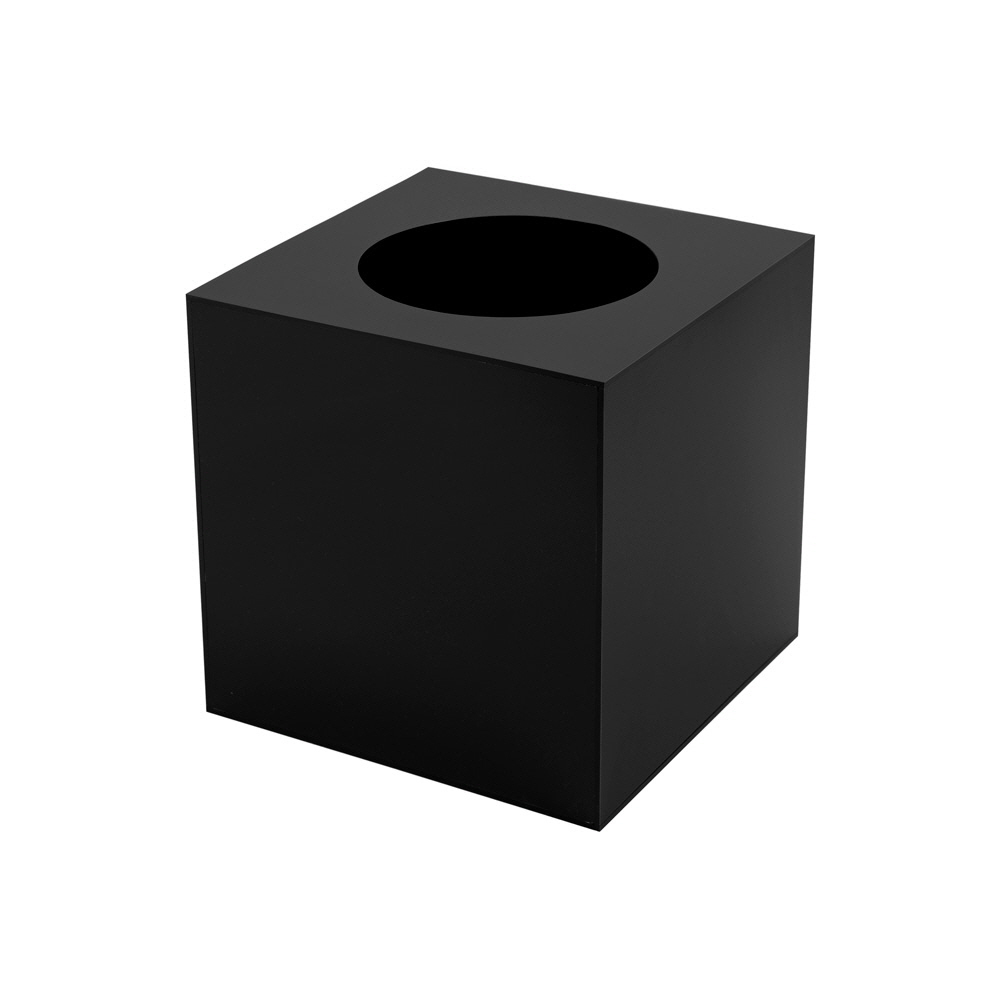 아크릴 응모함 아크릴박스 모금함 경품이벤트 추첨 뽑기통 200x200x200mm