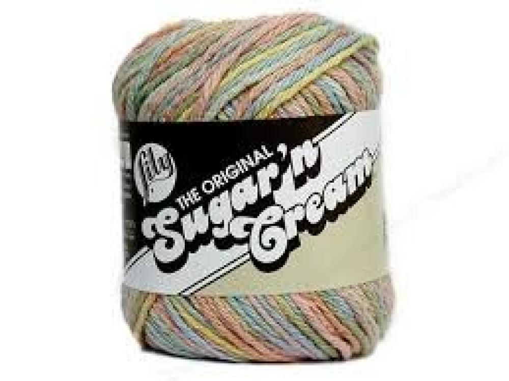 Lily Sugar N Cream Yarn - Ombres-버터크림 1개