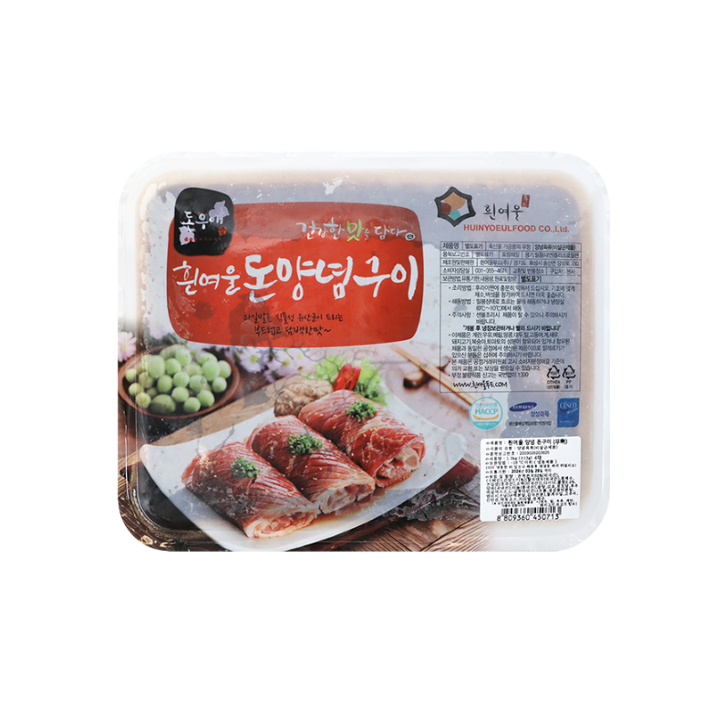 흰여울푸드 흰여울양념돈구이 무뼈 1 3kg 1개