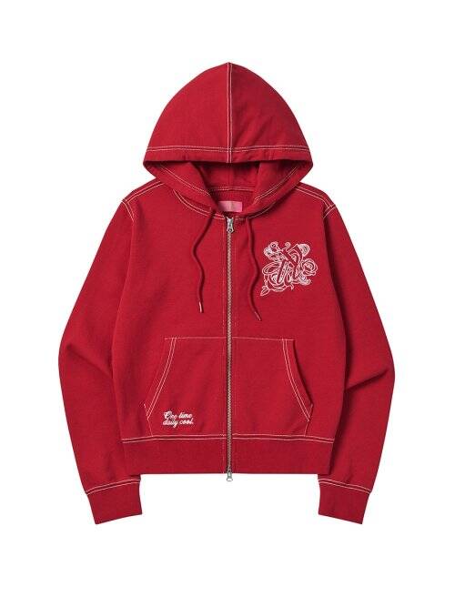 엔와이엑스엑스 후드집업 BURST INTO ROSE HOOD ZIP-UP 487934