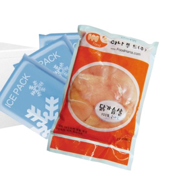 하나푸드 국내산 냉동 닭가슴살 1kg 10팩