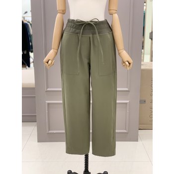 러브앤쇼 가 128 000원 배색오비 팬츠 LCCJPPT11