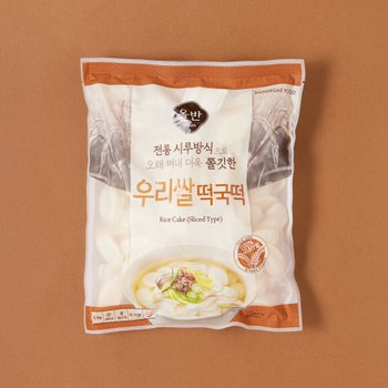 신세계푸드 올반 트레이더스 올반 우리쌀 떡국떡 1kg