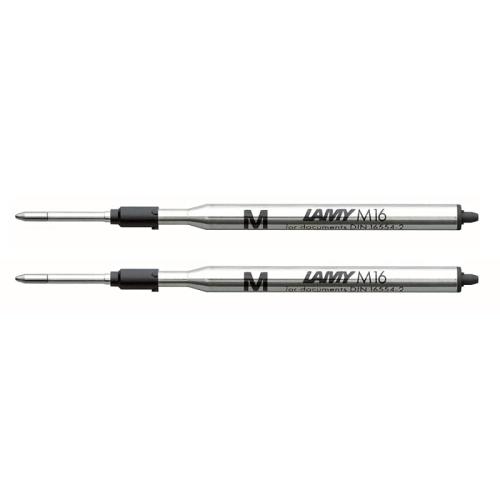 LAMY LAMY 라미 볼펜 유성 교체 심 M 중자 2개 세트 LM16BK-M