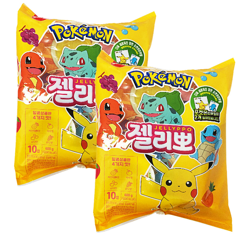 에스피씨삼립 삼립 삼립 포켓몬 젤리뽀 600g 2개