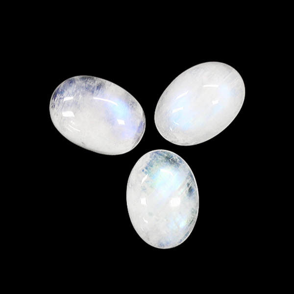 천연 문스톤 오발 캐보션 18 5ct