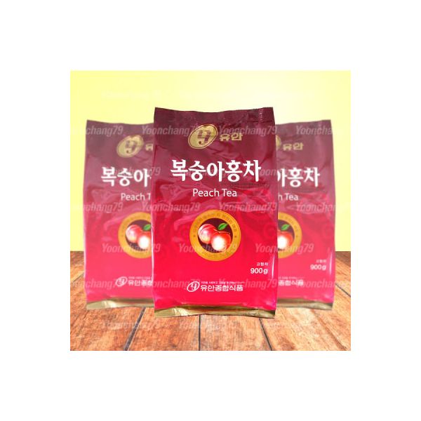유안 유안 복숭아홍차 900gx12개 1박스 자판기용 아이스티