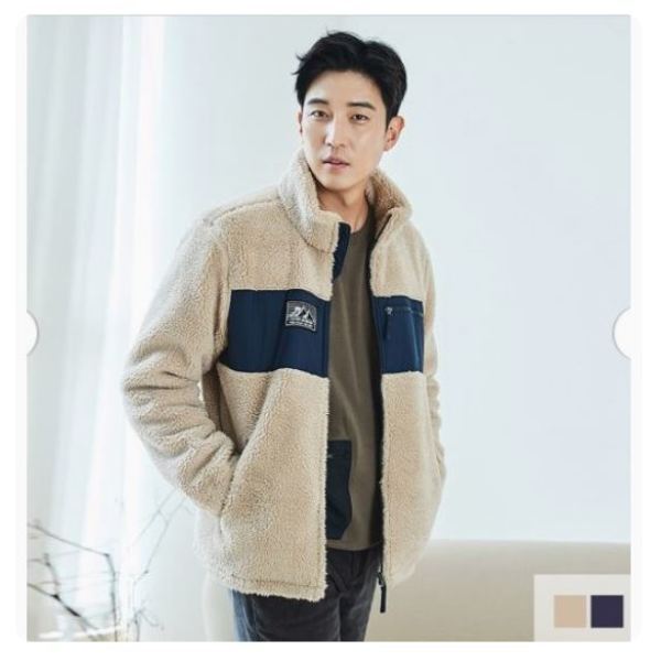콜핑 LD18 남자 겨울 부클본딩 플리스자켓 KSJ6770U 6778U