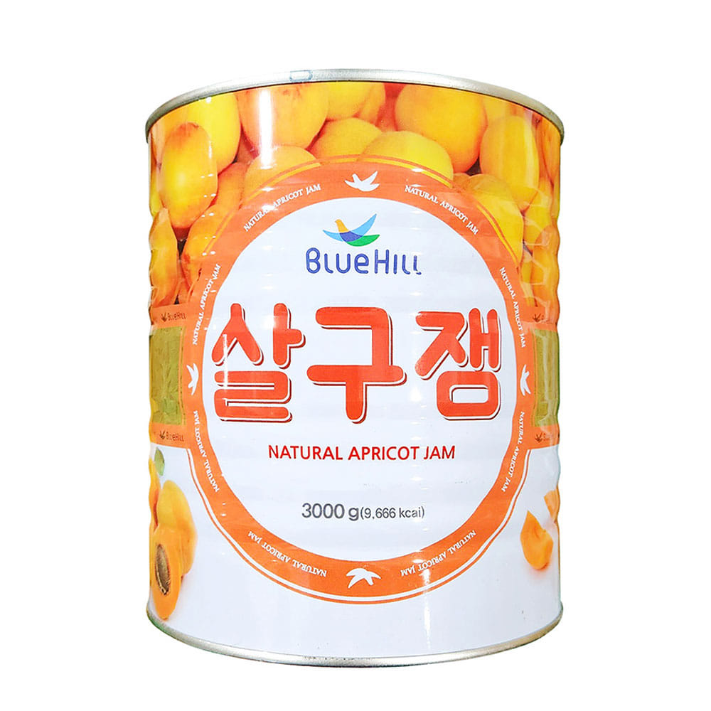 진산푸드 진산 진산 업소용 커피 카페 음료 에이드 식자재 대용량 잼 시럽 살구잼 대용량 3kg 1개