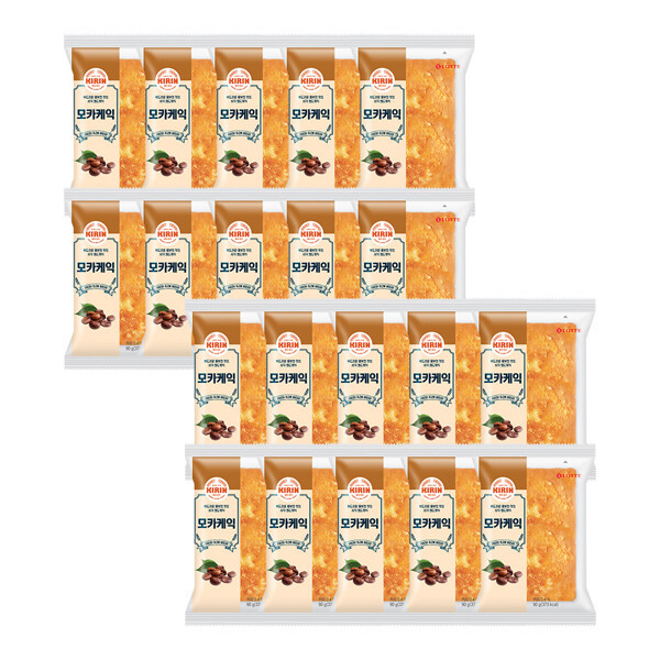 롯데웰푸드 롯데제과 모카케익 90g X20봉