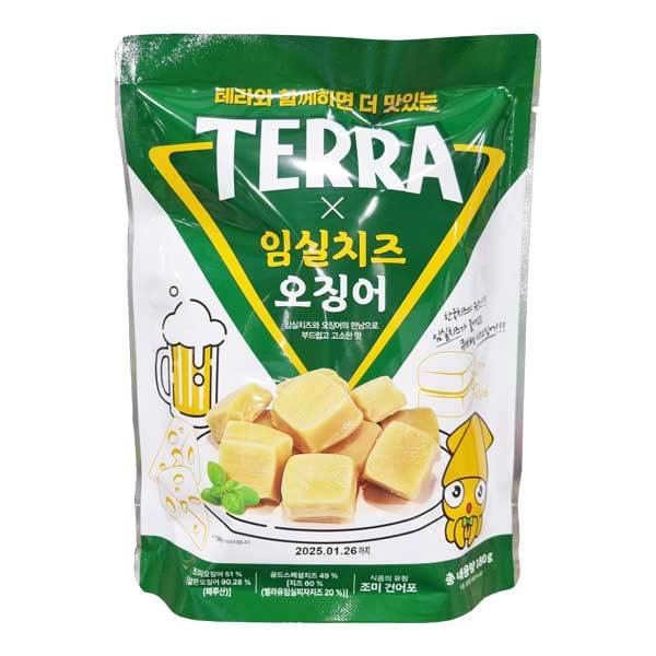 테라 임실치즈오징어 180g