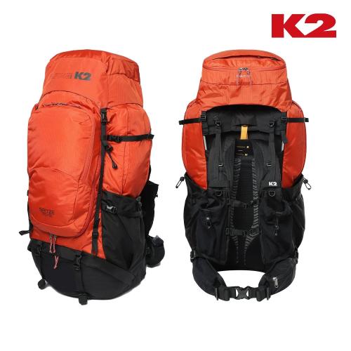 K2 백화점매장 K2 백팩 스피츠 70 5L 장기산행 백패킹 대형배낭 등산 데일리 오렌지레드 KUS24B01 010