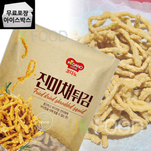 제이케이푸드 코다노 진미채 튀김 300g 안주 간식 조미오징어