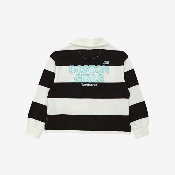 뉴발란스키즈 뉴발란스키즈 S S신상 NBGC 카라 스트라이프 티셔츠 한화 센터시티 NK9BF1801G