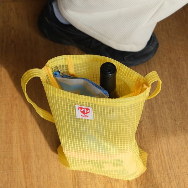 민민 민민 USEFUL NYLON BAG 비치백 와인백 - SUN