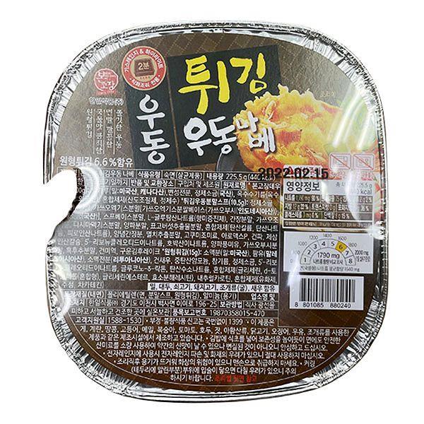한일식품 한일식품 본고장튀김우동나베225g x 3개