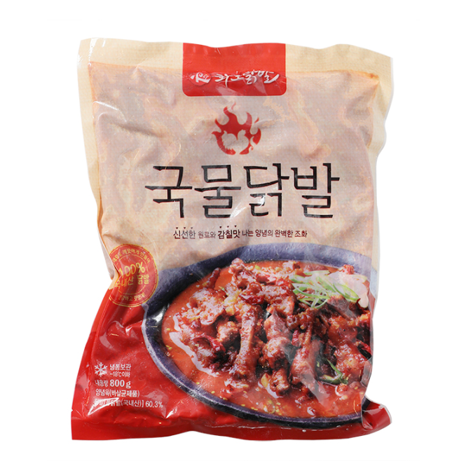 화로닭발 국물닭발 800g 30개