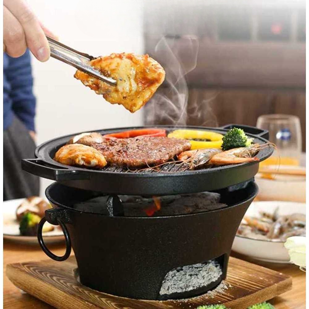 연탄화로 화덕 연탄 캠핑 숯불 그릴 야외 바베큐 구이