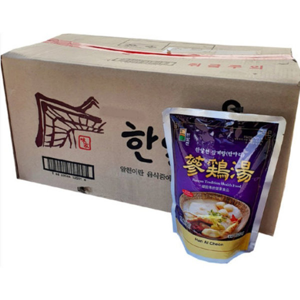 한알천 한알천 반계탕 반마리삼계탕 레토르트 600g-20개