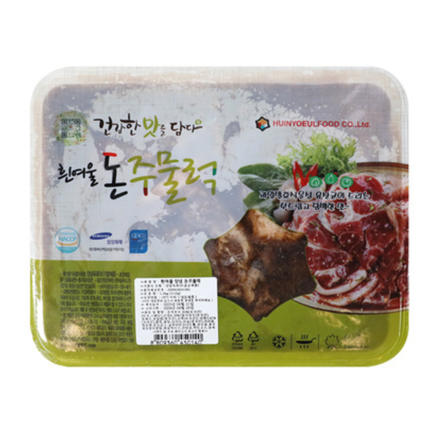 UNKNOWN UNKNOWN 흰여울푸드 양념돈주물럭 1 2kg 1개