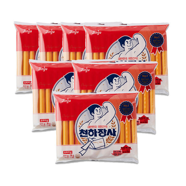 진주햄 천하장사 오리지날 소시지 644g 28g x 23개입 7봉