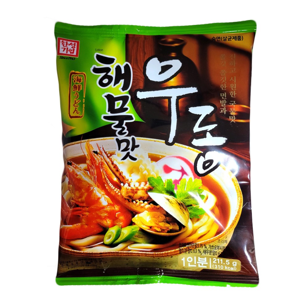 한성기업 한성기업 한성기업 한성 해물맛우동 211 5g